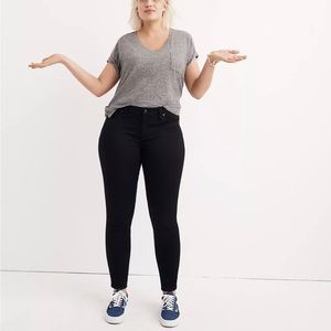 Madewell 8” Rise Skinny Jeans in Carbondale Wash size 34P